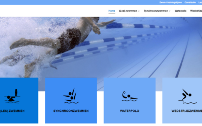 5 redenen voor een nieuwe website voor zwemvereniging Watervrienden Almere