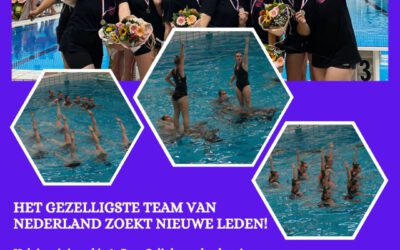 Gouden triomf voor Synchroonzwemteam Watervrienden Almere herhaald met glans